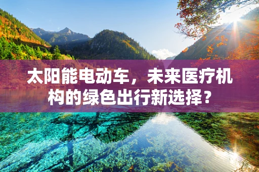 太阳能电动车，未来医疗机构的绿色出行新选择？