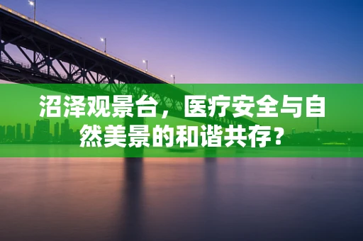 沼泽观景台，医疗安全与自然美景的和谐共存？